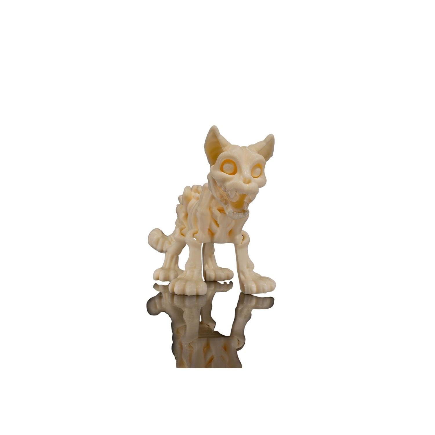 Skeleton Pets Sammlung - Charmante 3D-gedruckte Skelett-Figuren von Hunden, Katzen und anderen Haustieren mit skurrilem Knochenhumor