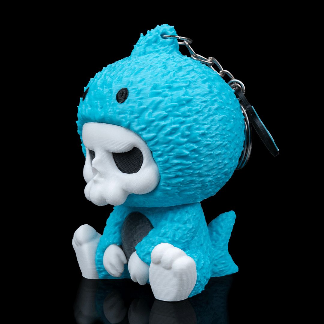 Chompy Skubbie Dino-Figur mit Haifischgrinsen - Freche Sammelfigur - Gecko3D